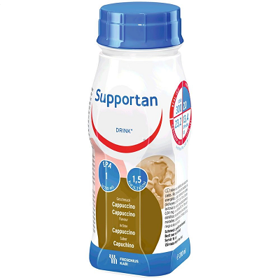 SUPPORTAN DRINK CAPPUCCINO FCO-LIQx200MLx4PACK
