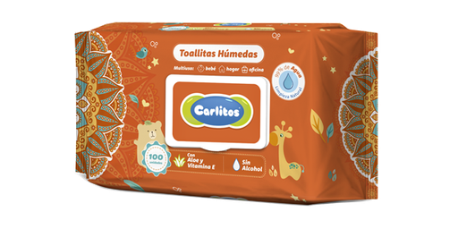 TOALLITAS CARLITOS HUMEDAS CLASICASx100 