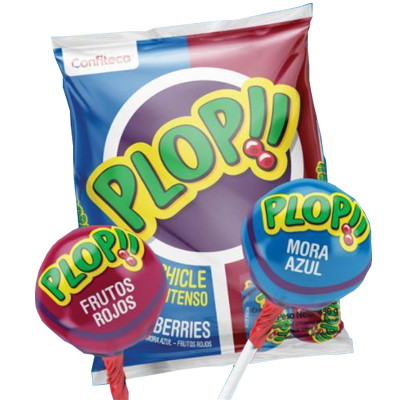 CHUPETE PLOP BERRIES FDAx24