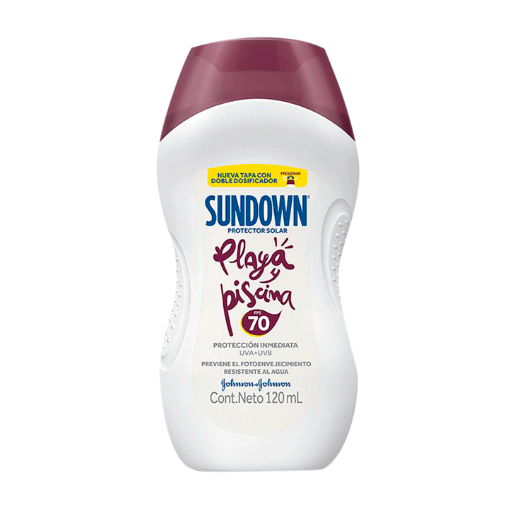 PROT-SOLAR SUNDOWN PLAYA-PISCINA FPS70x120ML