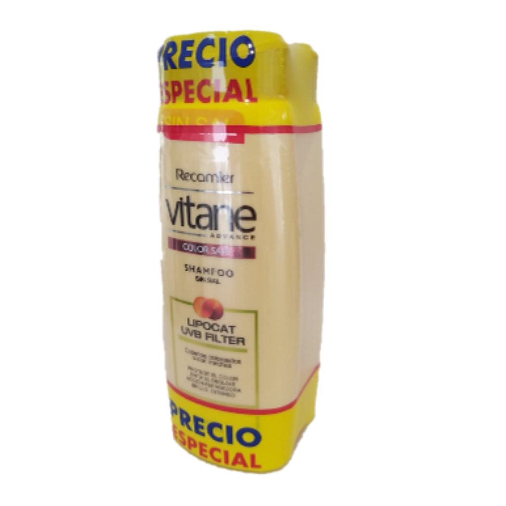 SHAMP VITANE COLOR SAFEx400ML PACKx2