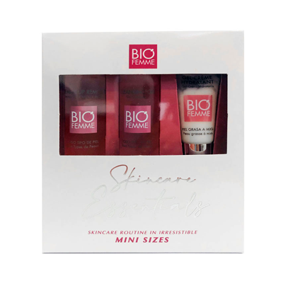 SET BIOFEMME SKINCARE ESSENTIAL MINI