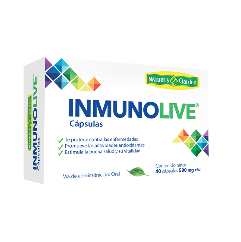 INMUNOLIVE CAPx500MGx40