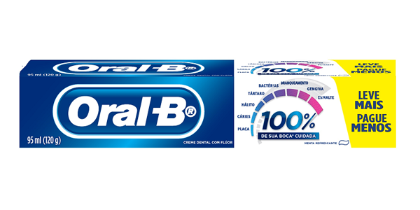 PASTA ORAL-B 100%x95ML