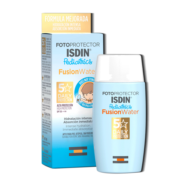 PROT-SOLAR ISDIN PEDIATRICS FUSION WATER FPS50x50ML