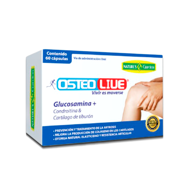 OSTEOLIVE CAPx300/142.5/10/0.42MGx60 +10 GRATIS
