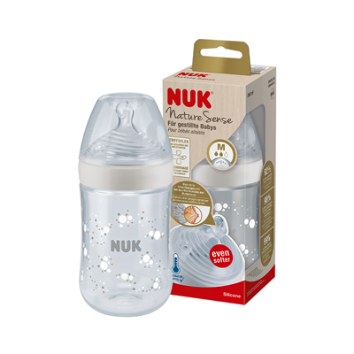 BIBERON NUK NAT-SENSE M S-AGA CTROL-TEMPx250ML