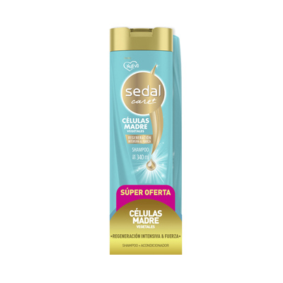 SHAMP SEDAL CELULAS MADRE VEGx340ML+ACOND