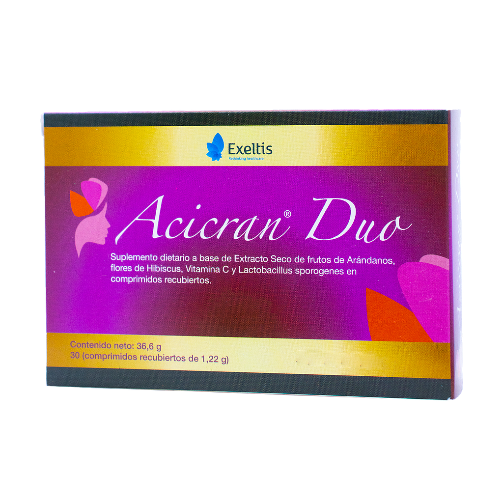 ACICRAN DUO COM-RECx1220MGx30