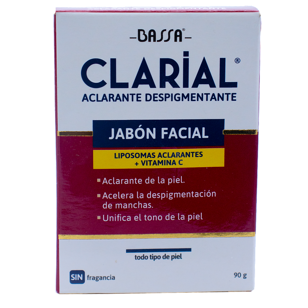 JABON CLARIAL BASSA FACIAL BARRAx90GR