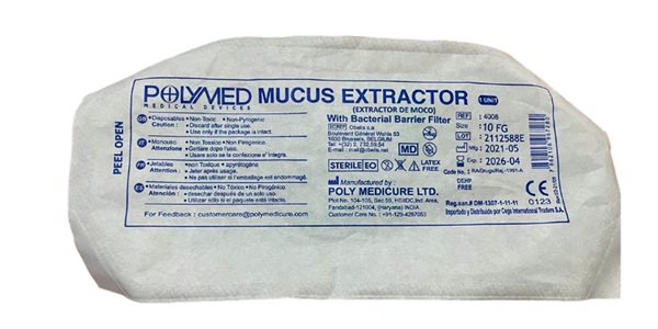 EXTRACTOR DE MOCO POLYMED #10FG