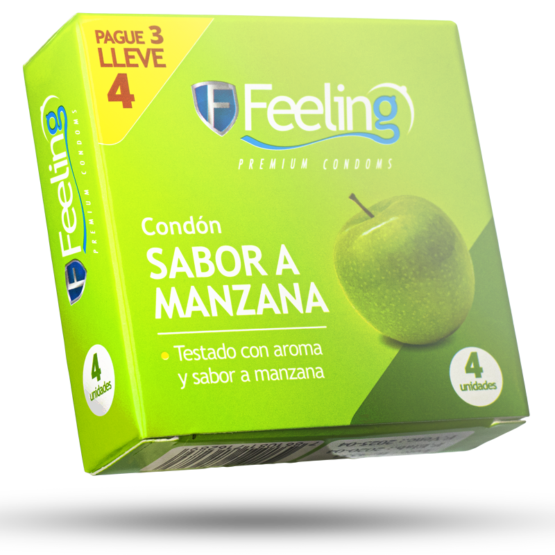 PRESERV FEELING MANZANA CAJA P3LL4 