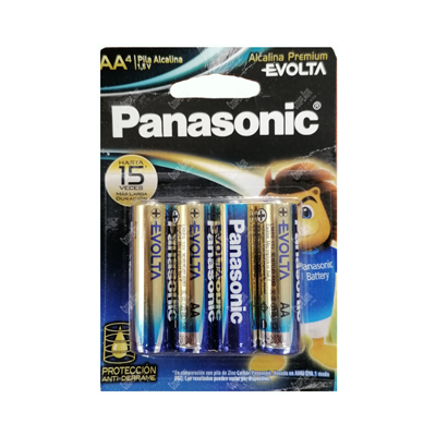 PILA PANASONIC ALCALINA EVOLTA AAx4