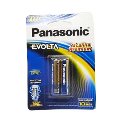 PILA PANASONIC ALCALINA EVOLTA AAAx2