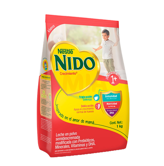 LECHE NIDO 1+ CRECIMIENTO FDAx1000GR P2LL3