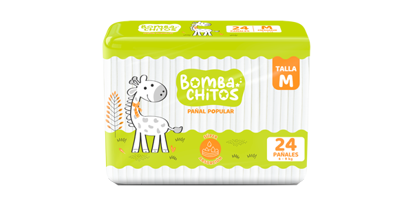 PAÑAL BOMBACHITOS Mx24