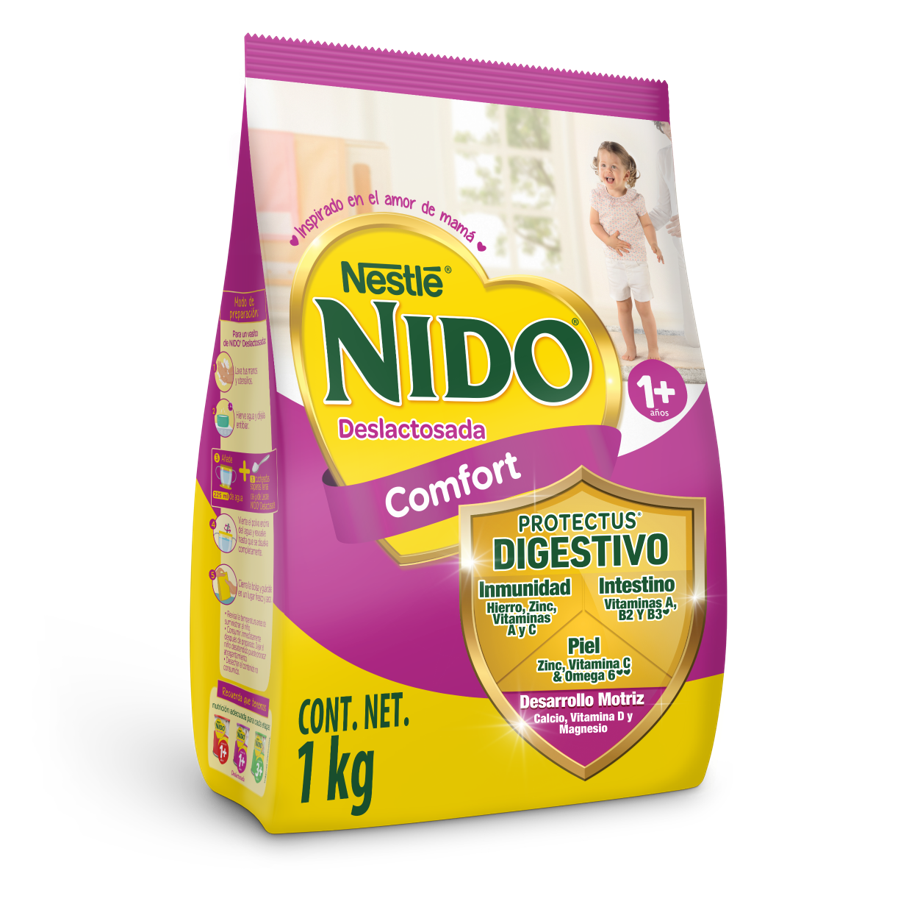 LECHE NIDO 1+ DESLACTOSADA FDAx1KG