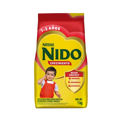 LECHE NIDO 1+ CRECIMIENTO FDAx1KG