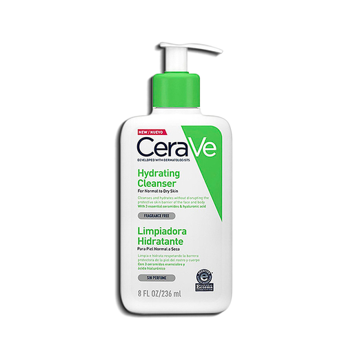 LIMPIADOR HIDRATANTE CERAVE P-NORMAL-SECAx236ML
