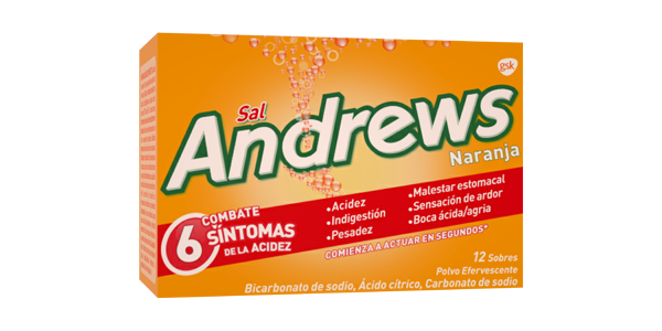 SAL ANDREWS NARANJA POL-EFE-SOL-ORALx5GRx12