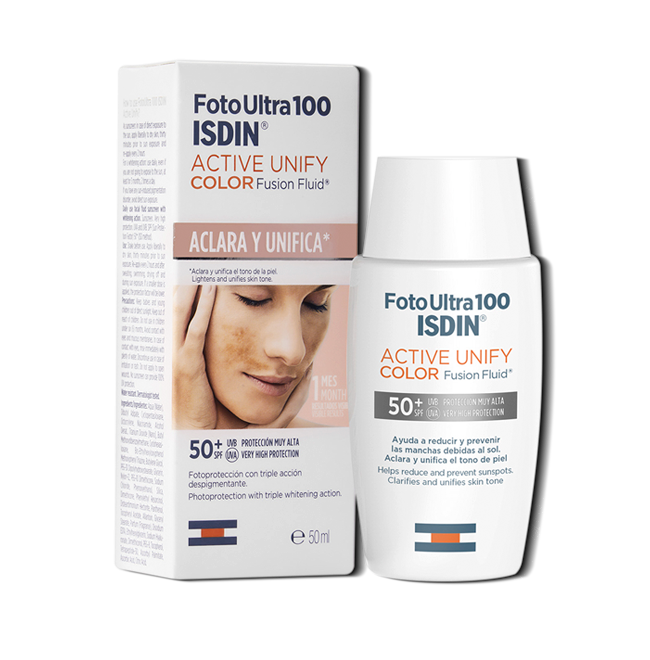 PROT-SOLAR ISDIN ACTIVE UNIFY COLOR SPF50x50ML