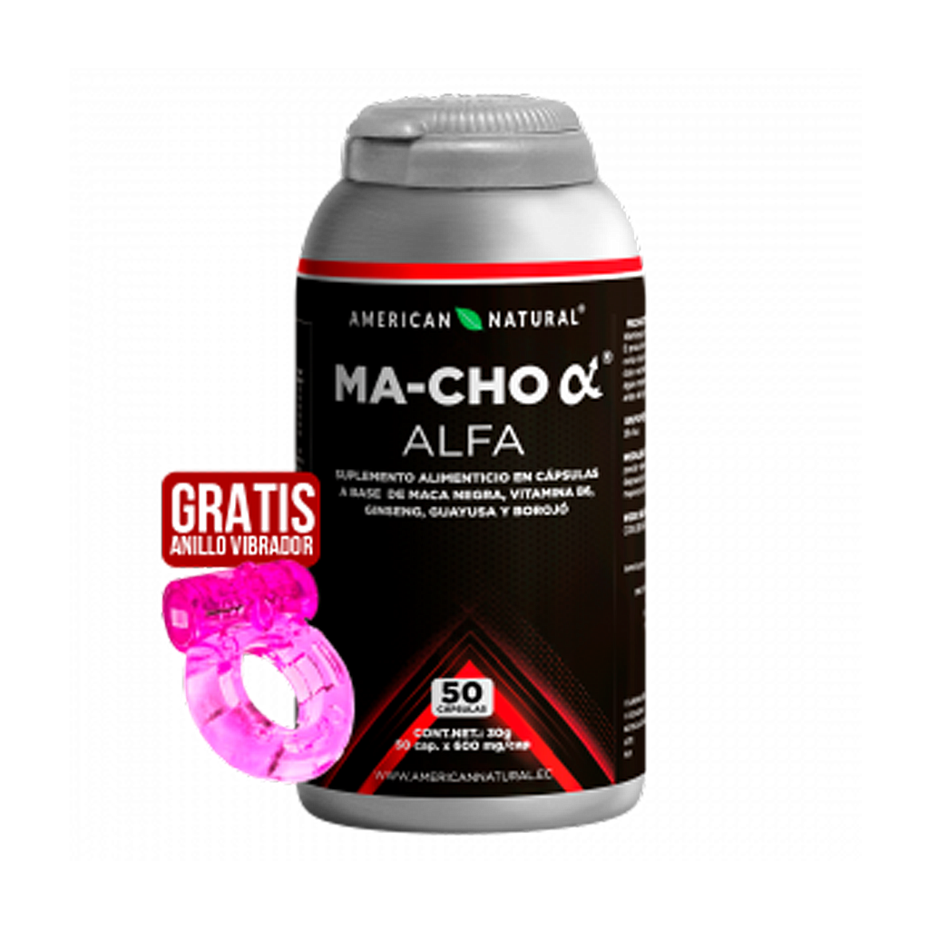 MACHO ALFA CAPx600MGx50+PROMO