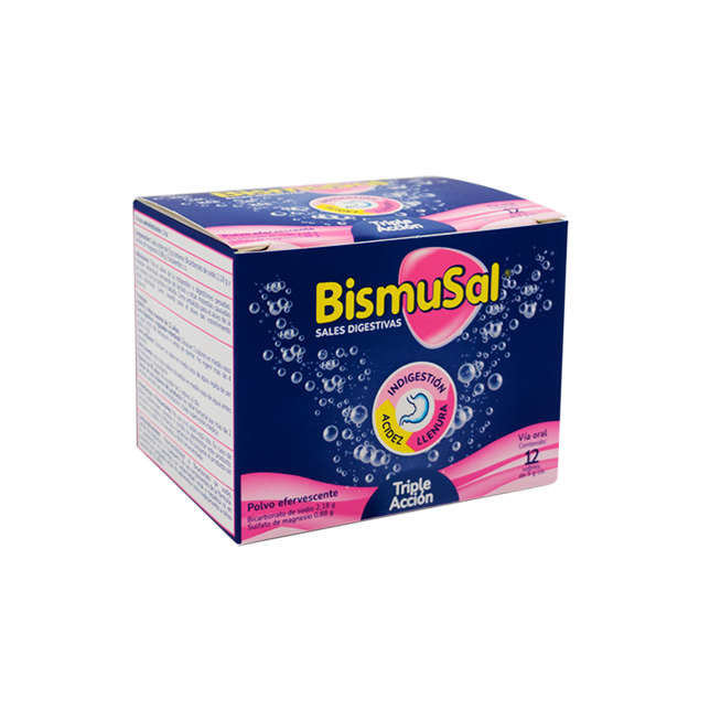 BISMUSAL POL-EFE-SOL-ORALx2180/880MGx5GRx12