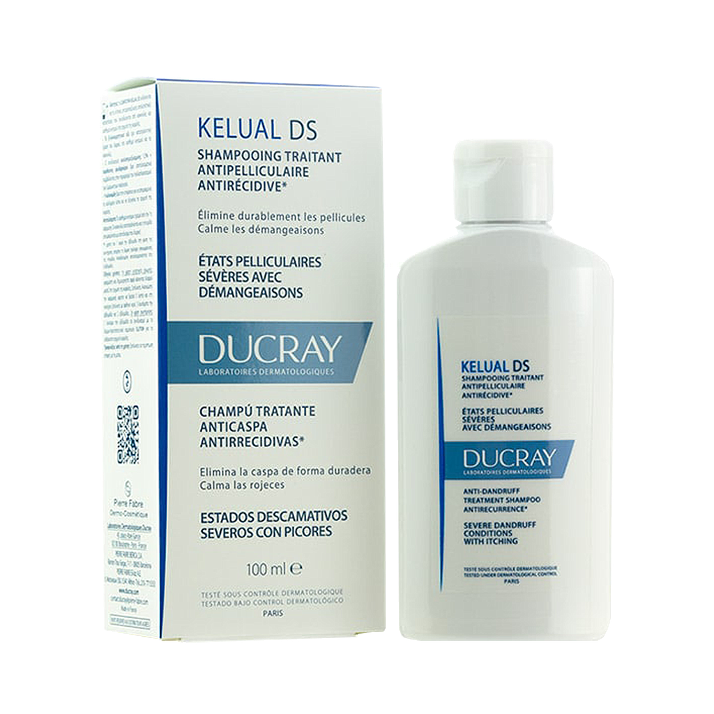 SHAMP DUCRAY KELUAL DS ANTICASPA LOCIONx100ML