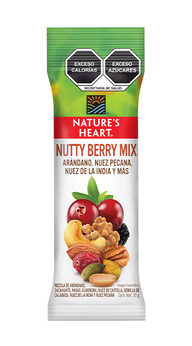 FRUTOS SEC NATURES HEART NUTTY BERRY MIX FUNDAx35GR
