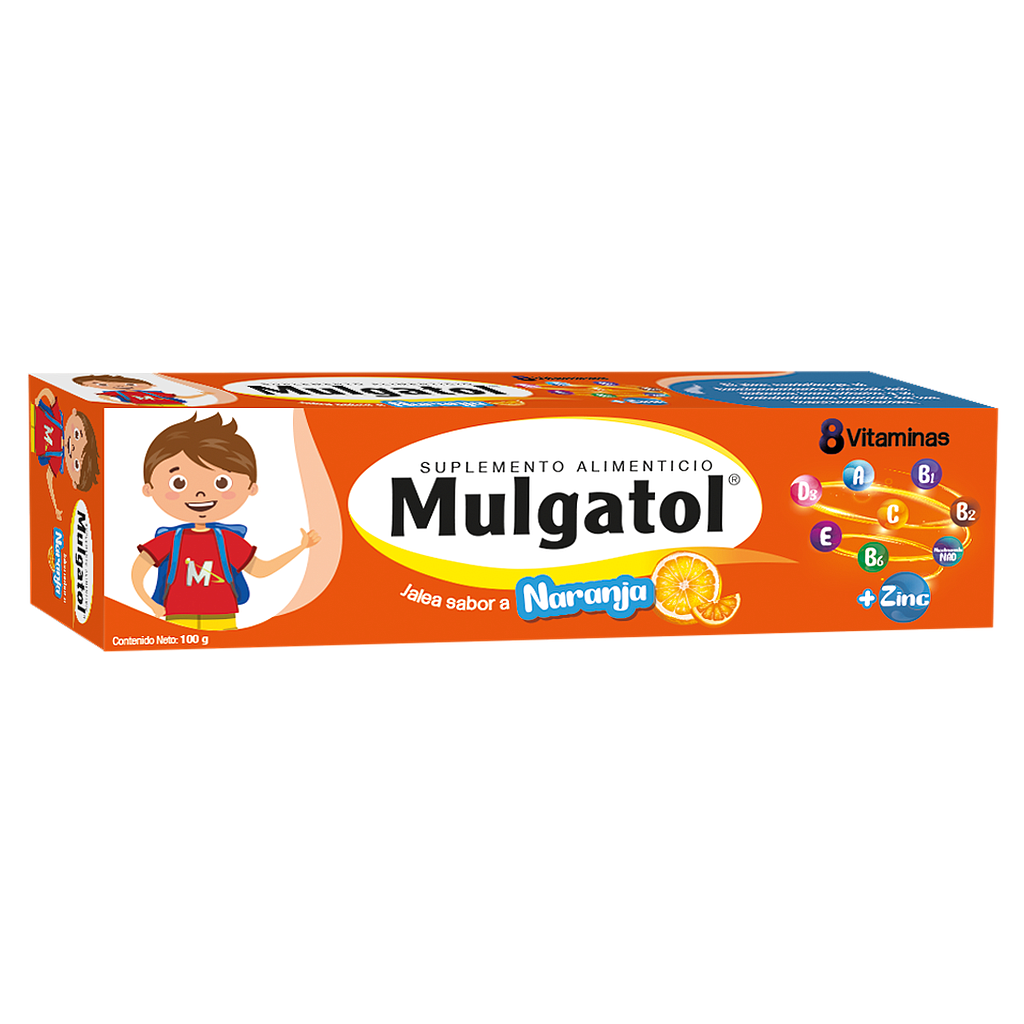 MULGATOL JALEA NARANJA +ZINCx100GR