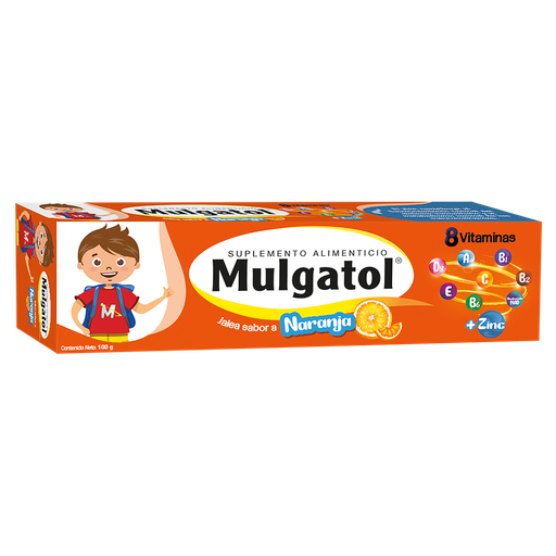 MULGATOL JALEA NARANJA +ZINC 100GR 