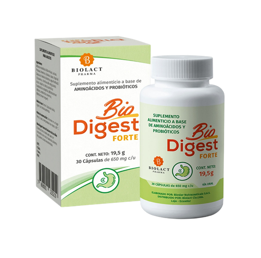 BIO DIGEST FORTE CAPSULA 650MG