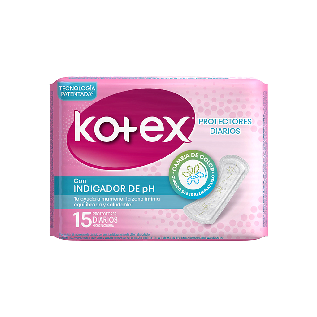 PROTEC KOTEX CON INDICADOR DE PHx15