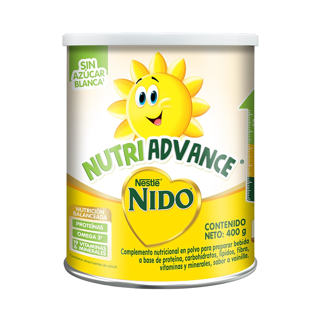 LECHE NIDO NUTRIADVANCE LATAx400GR