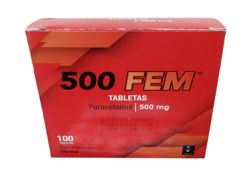500 FEM TABx500MGx100