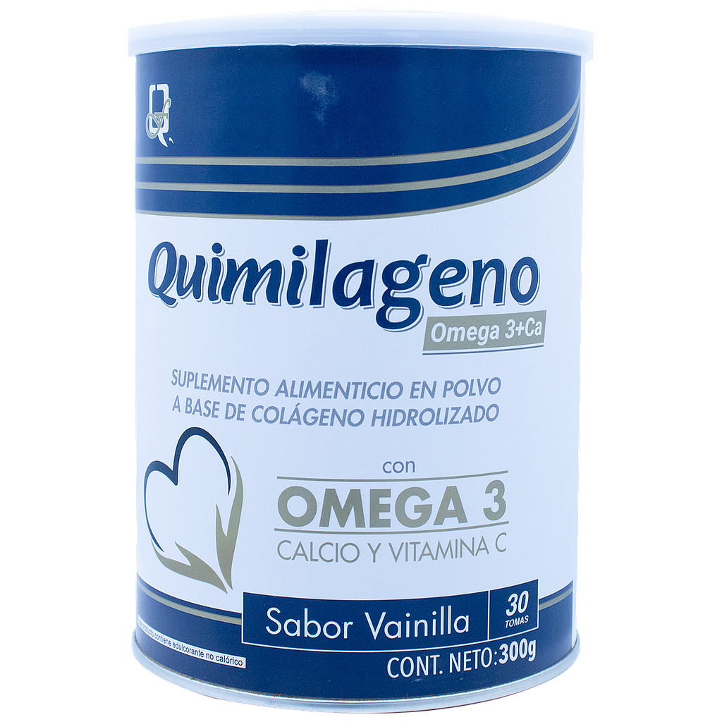 QUIMILAGENO CALCIO+ OMEGA 3 LATAx300GR