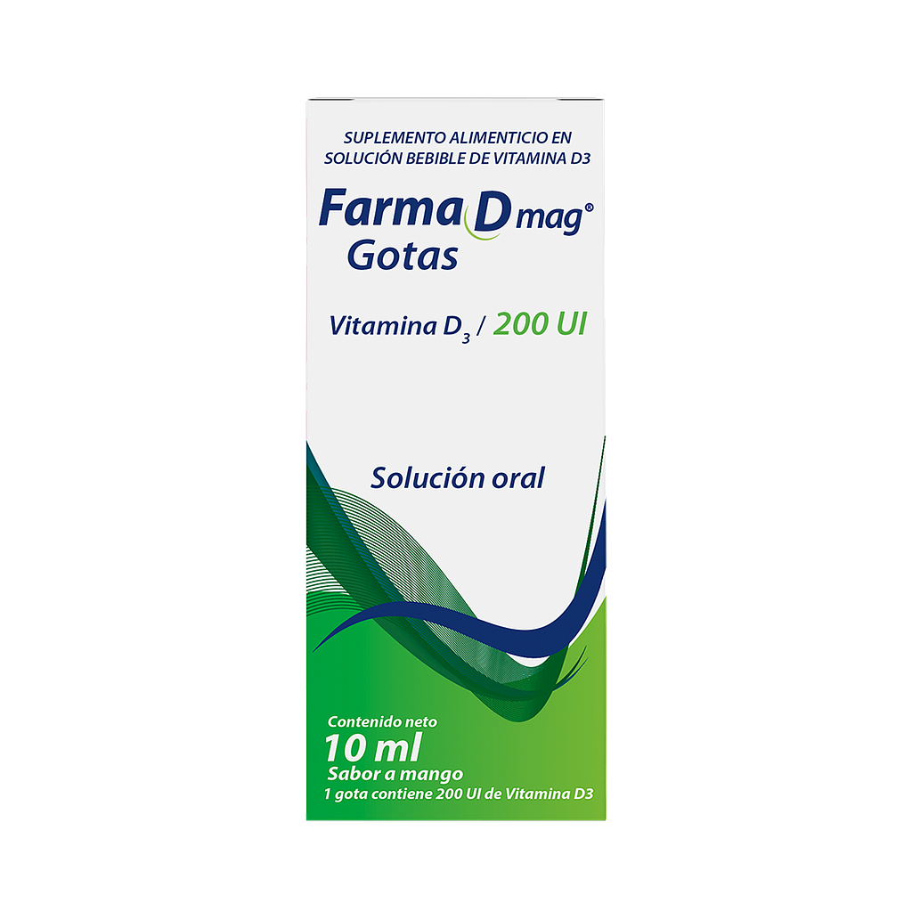 FARMA D MAG GOTAS SOL-ORALx200UIx10ML