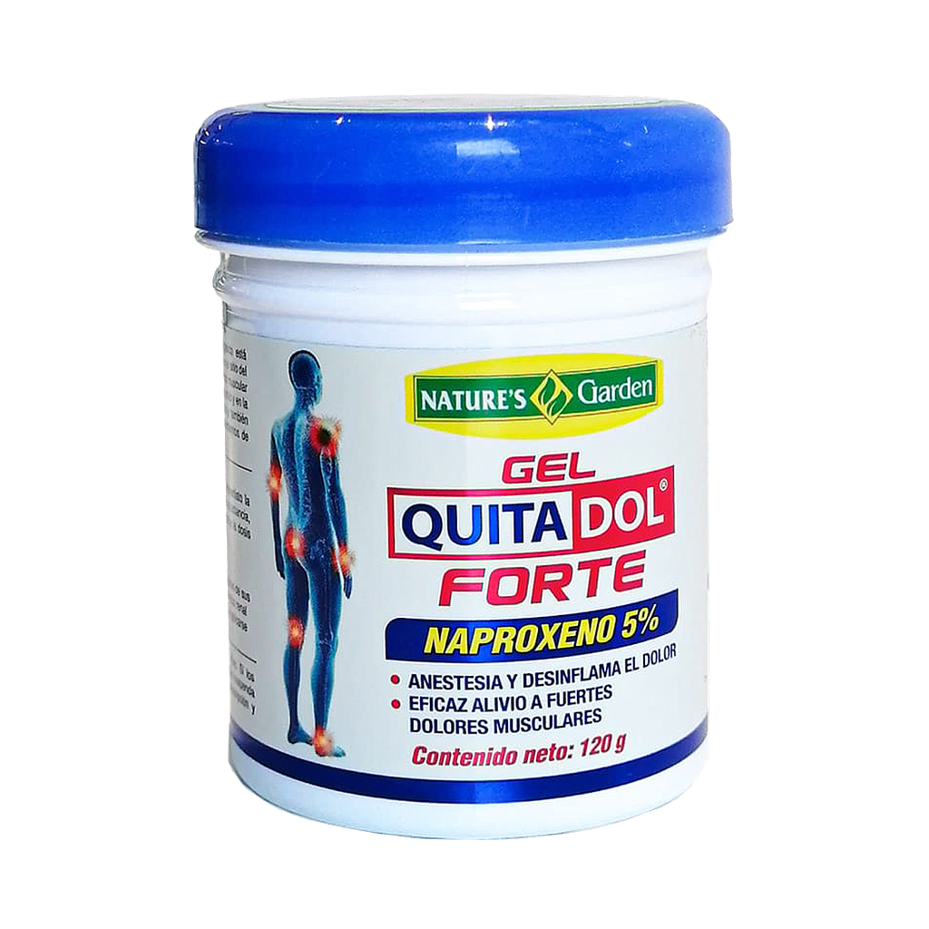 QUITADOL FORTE GELx5%x120GR