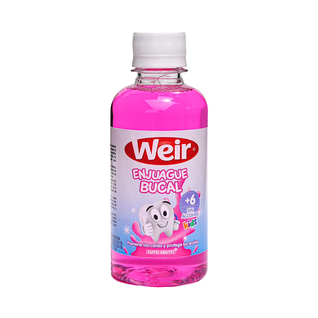 ENJUA-BUCAL WEIR KIDS TUTI FRUTIx250ML