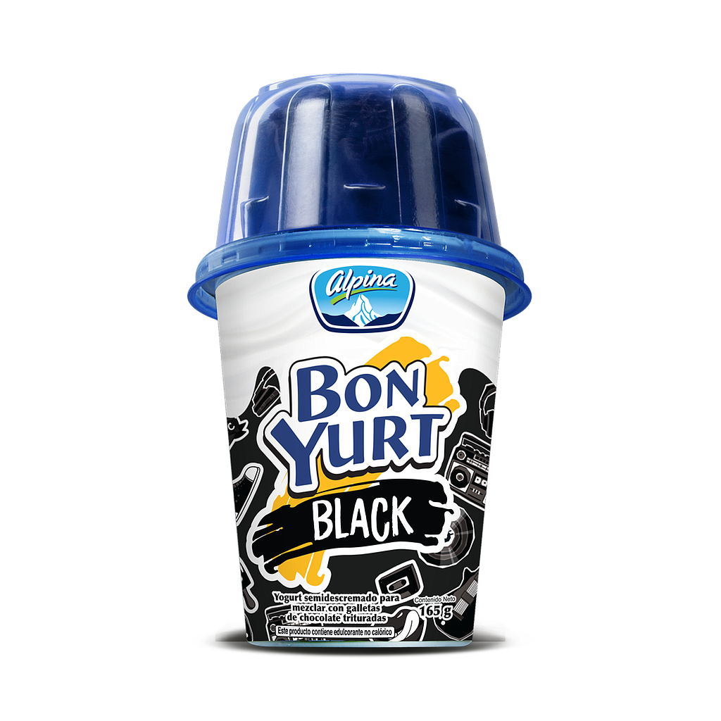 YOGURT BONYURT BLACK ALPINAx165GR