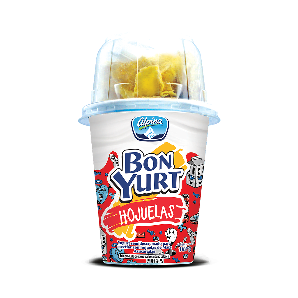 YOGURT BONYURT ZUCARITAS ALPINAx162GR