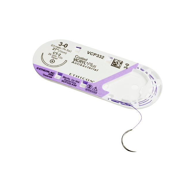 HILO ETHICON VICRYL PLUS ANTIB 0 70CM CT-1 VCP340 CAJAx36
