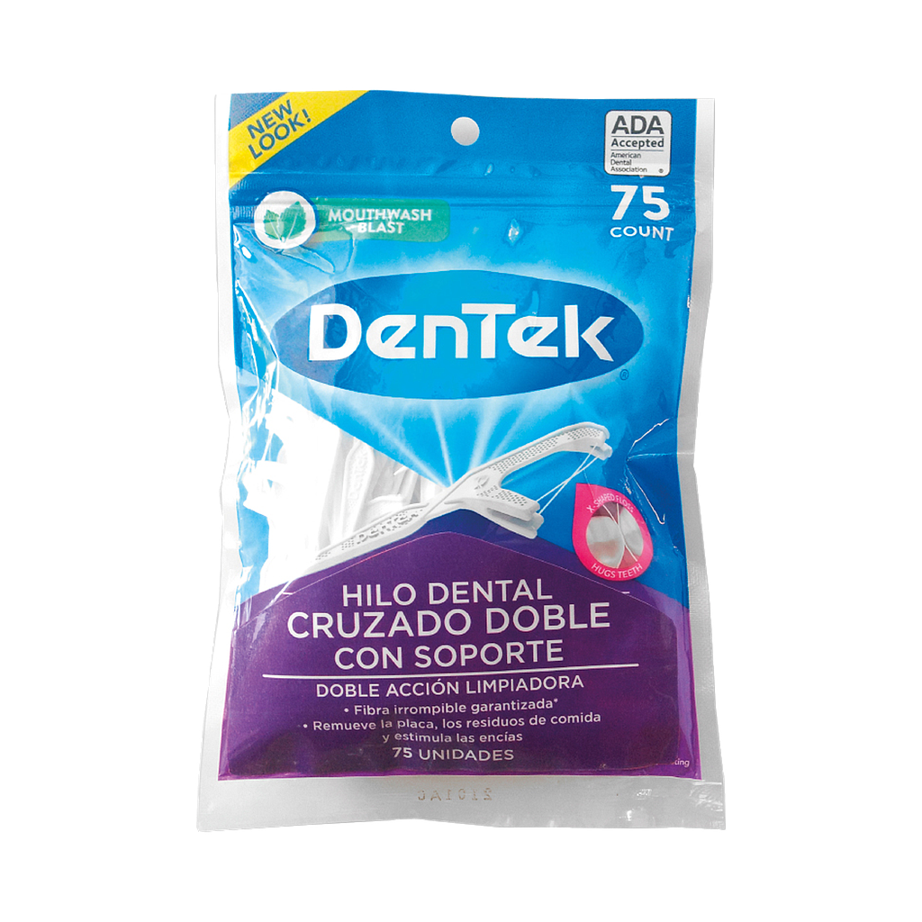 HILO DENTAL C-SOPORTE DENTEK CROSS FLOSSER FDAx75
