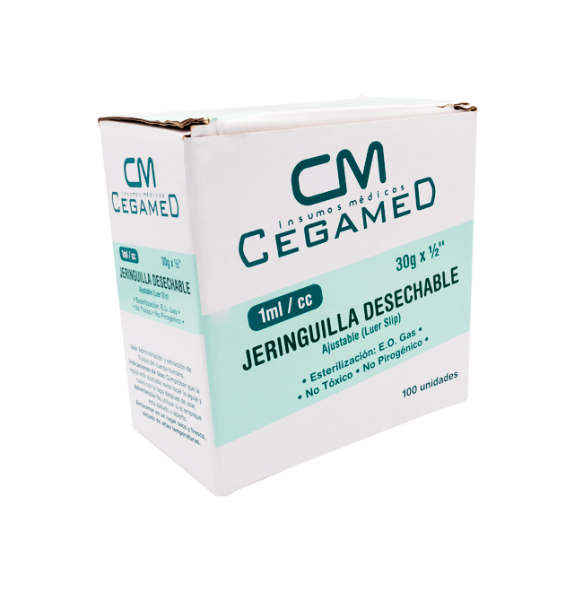 JERINGA CEGAMED 1MLx100