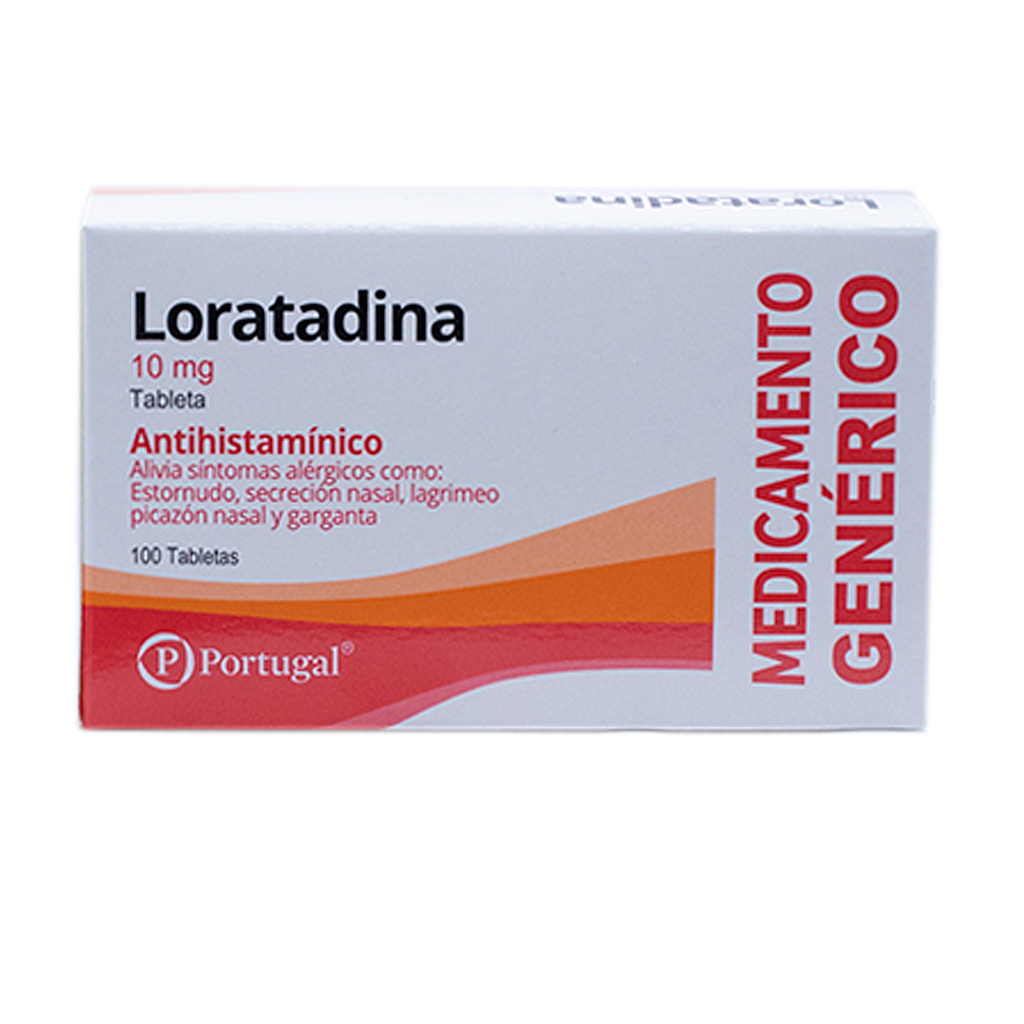 LORATADINA TABx10MGx100NMPO