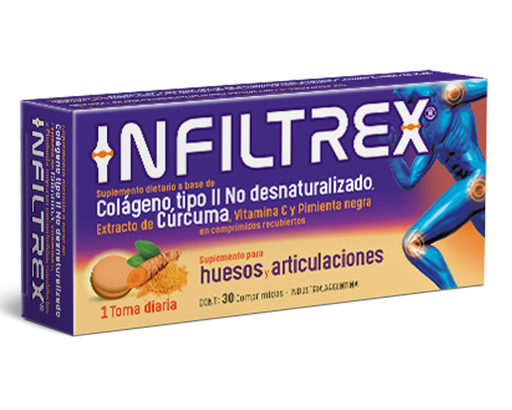 INFILTREX COMPRIMIDO RECUBIERTO 618MG