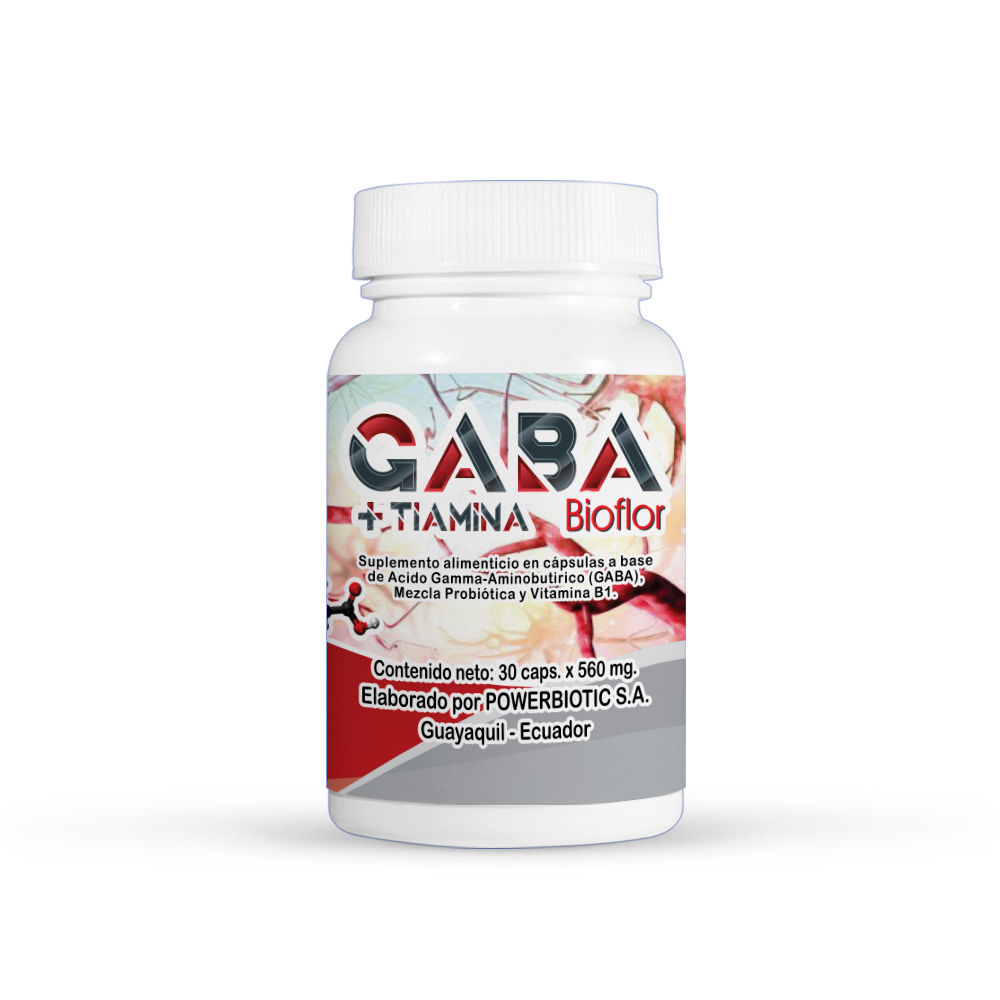 GABA BIOFLOR CAPx560MGx30
