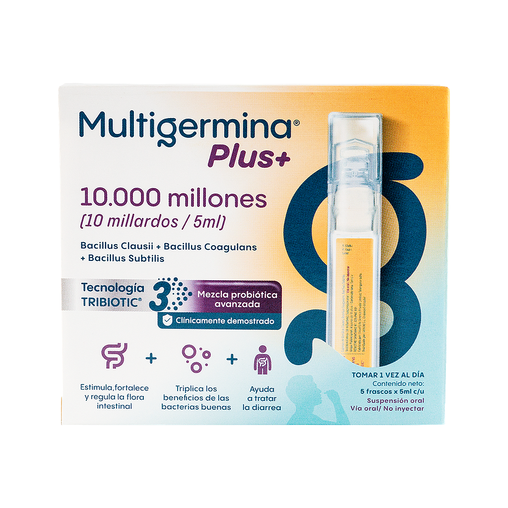 MULTIGERMINA PLUS+ SUS-ORALx10MILL/5MLx5