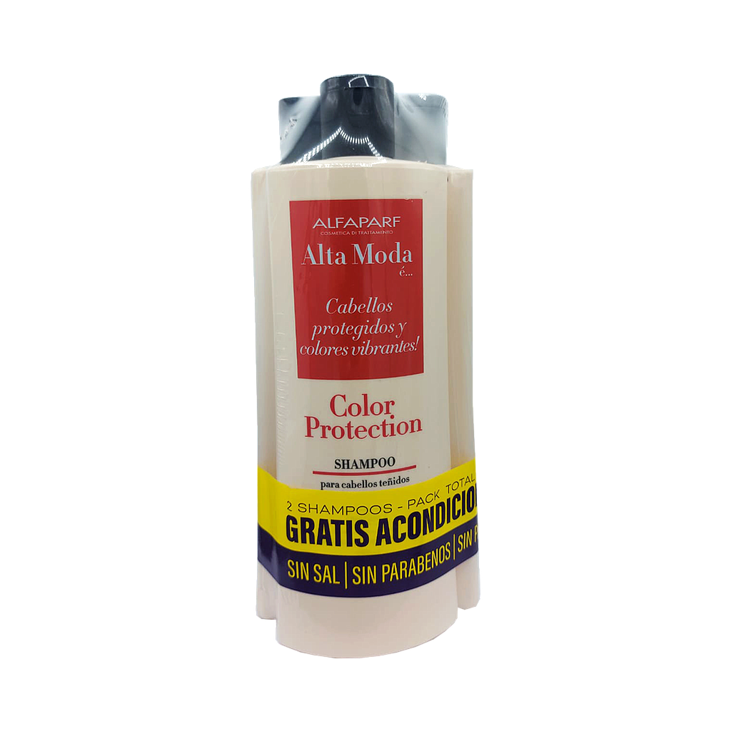 SHAMP ALTA MODA COLOR PROTx300MLx2 +ACOND PACK