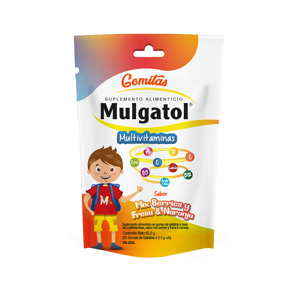 MULGATOL MULTIVITAMINA GOM-MASx312.25GRx5(25)